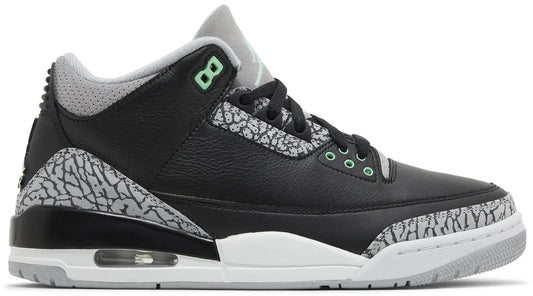 Jordan 3 Retro Green Glow 10