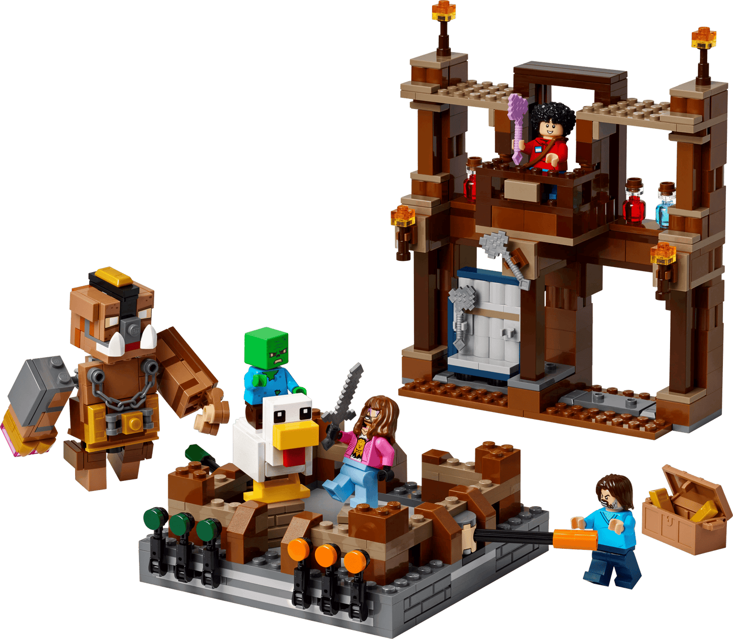 21272 Woodland Mansion Fighting Ring