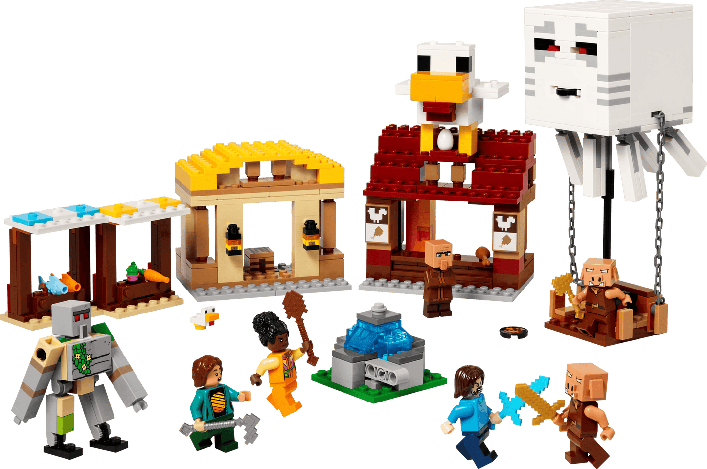 21273 The Ghast Balloon Village Attack