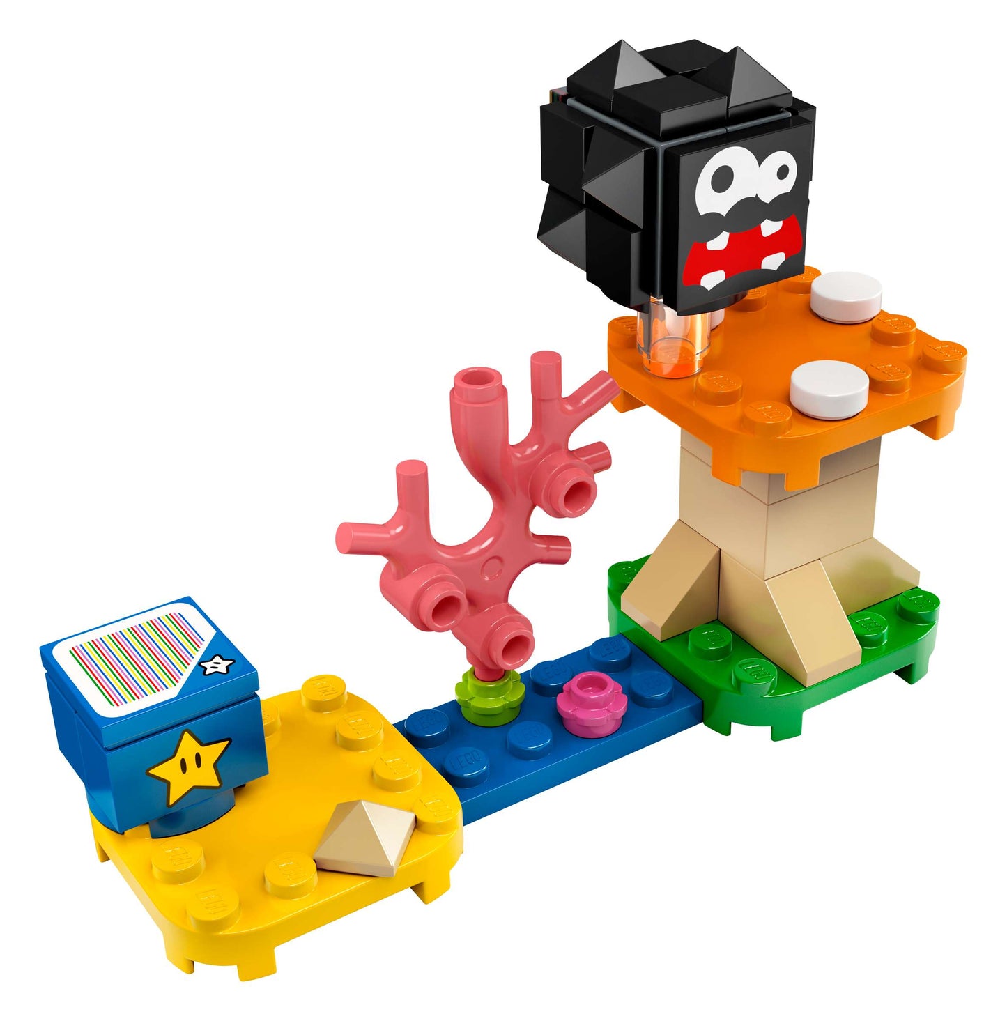 30389 Fuzzy & Mushroom Platform Polybag