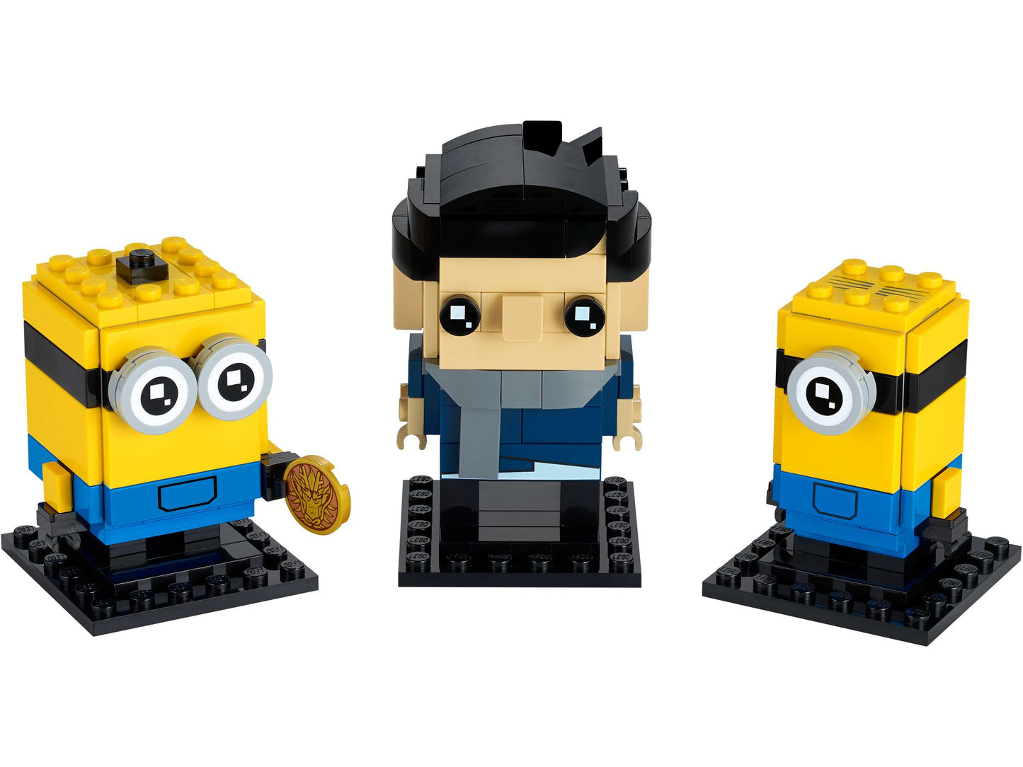 40420 Brick Headz Gru, Stuart and Otto