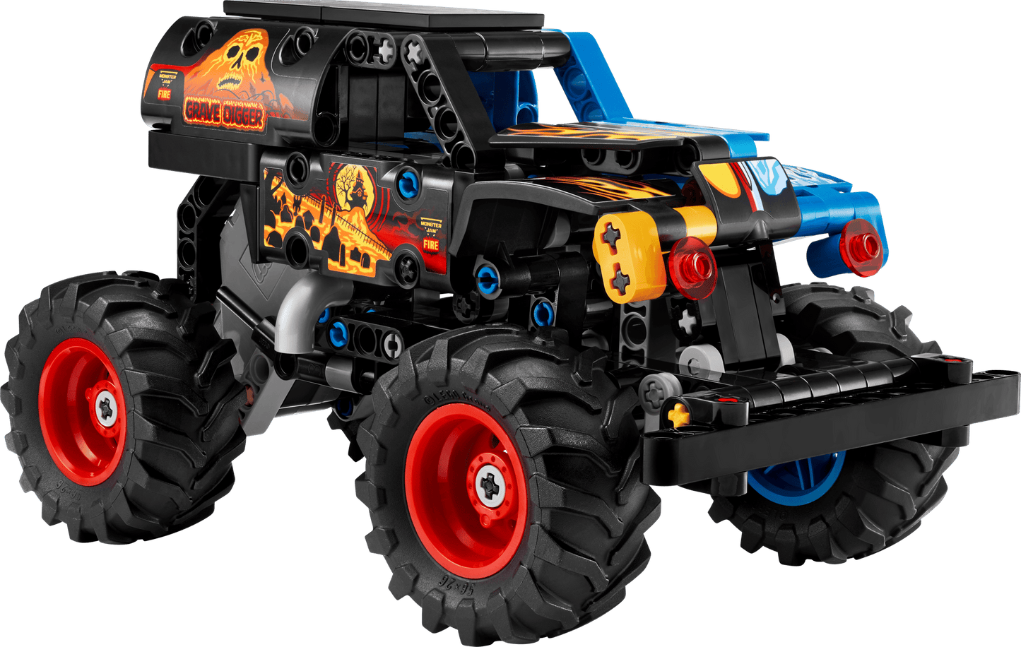 42219 Monster Jam Grave Digger Fire and Ice