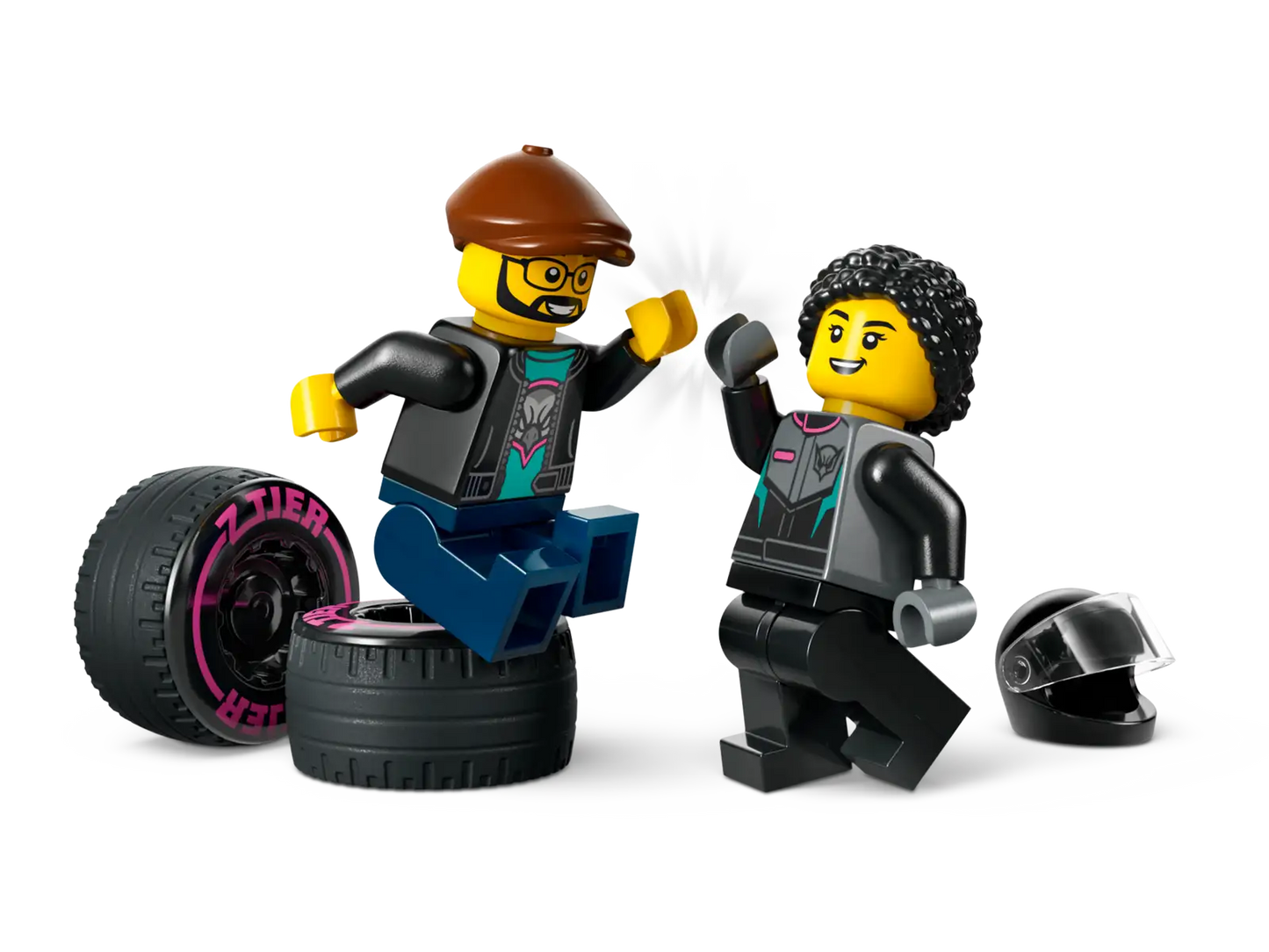 60406 Race Car And Carrier