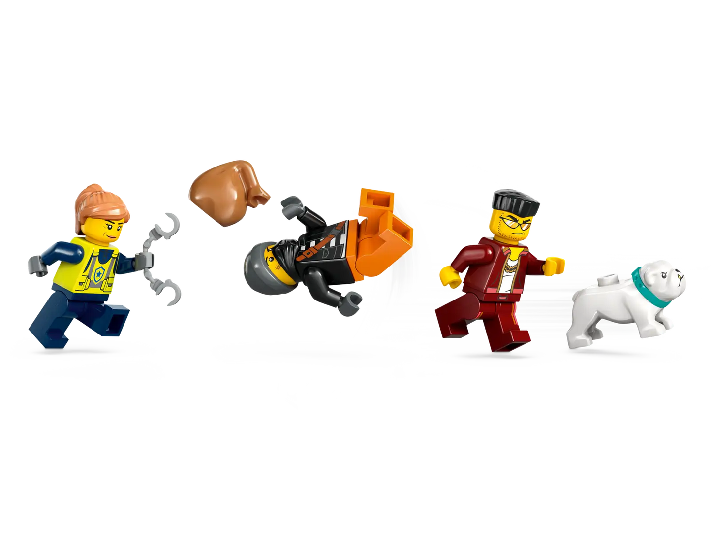 60417 Police Speedboat And Crooks Hideout