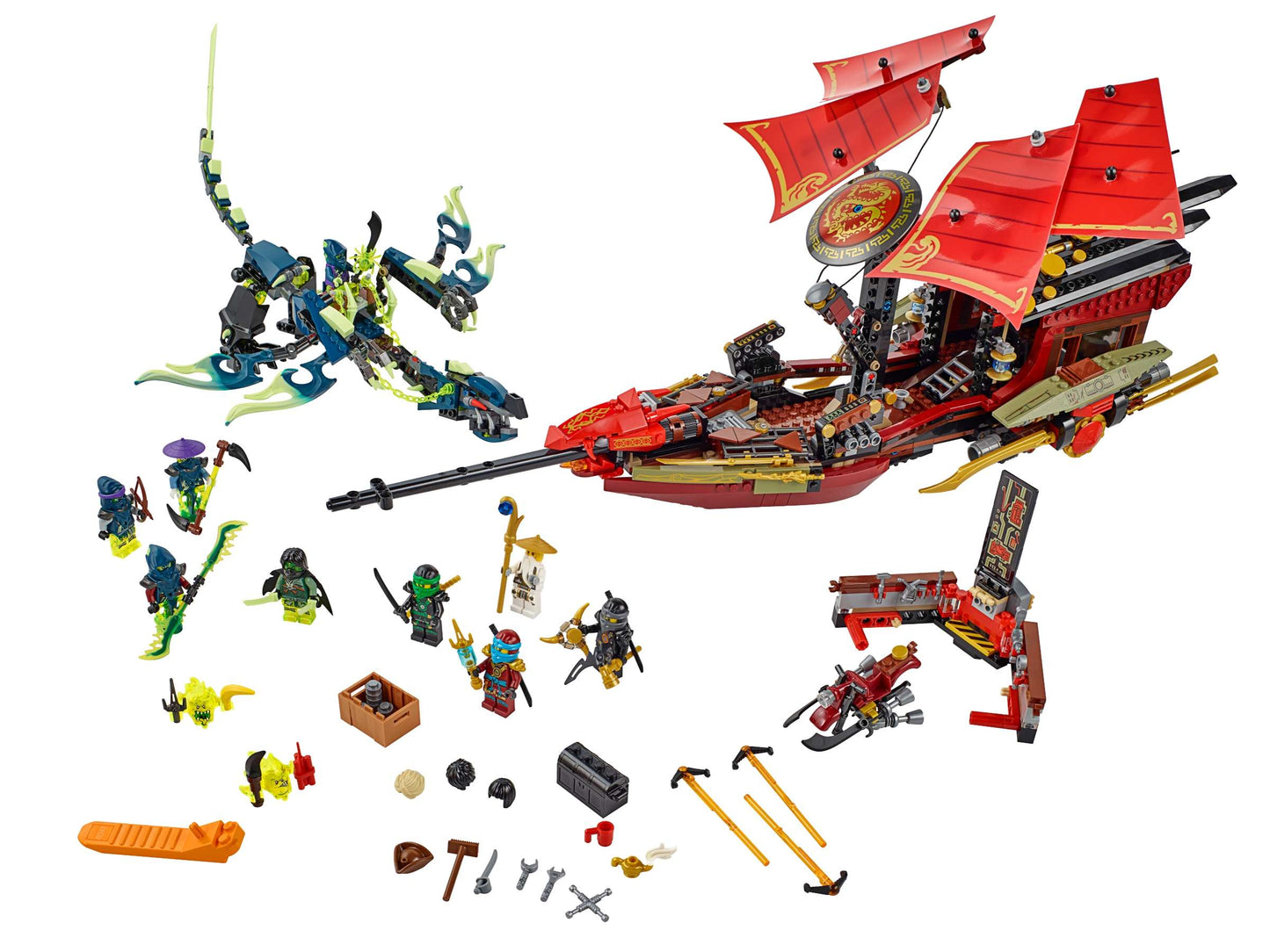70738 Final Flight Of Destiny's Bounty
