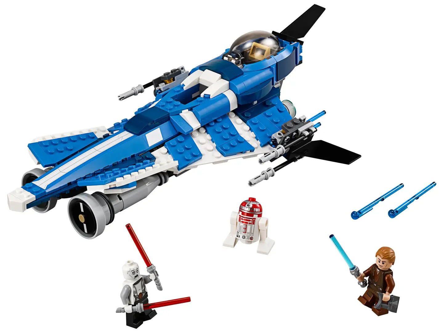 75087 Anakins Custom Jedi Starfighter