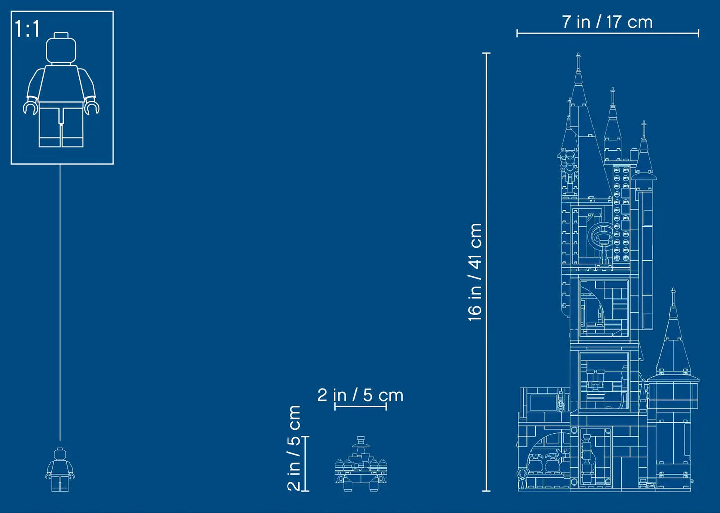 Hogwarts Astronomy Tower Lego 75969