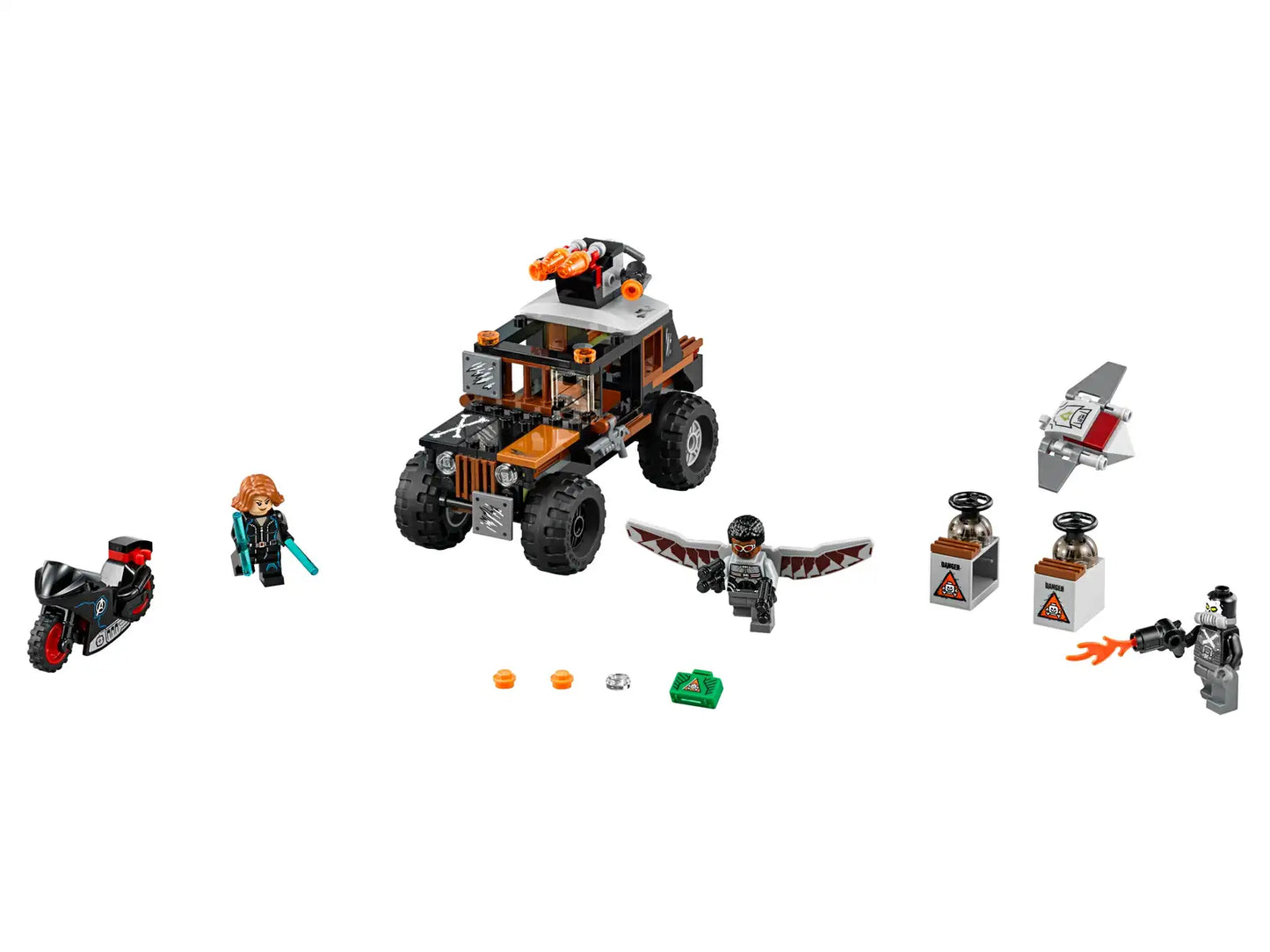 76050 Crossbones Hazard Heist