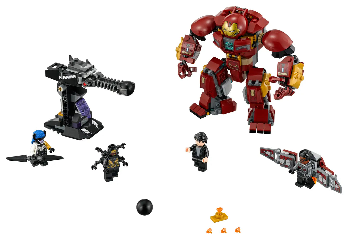 76104 The Hulkbuster Smash Up