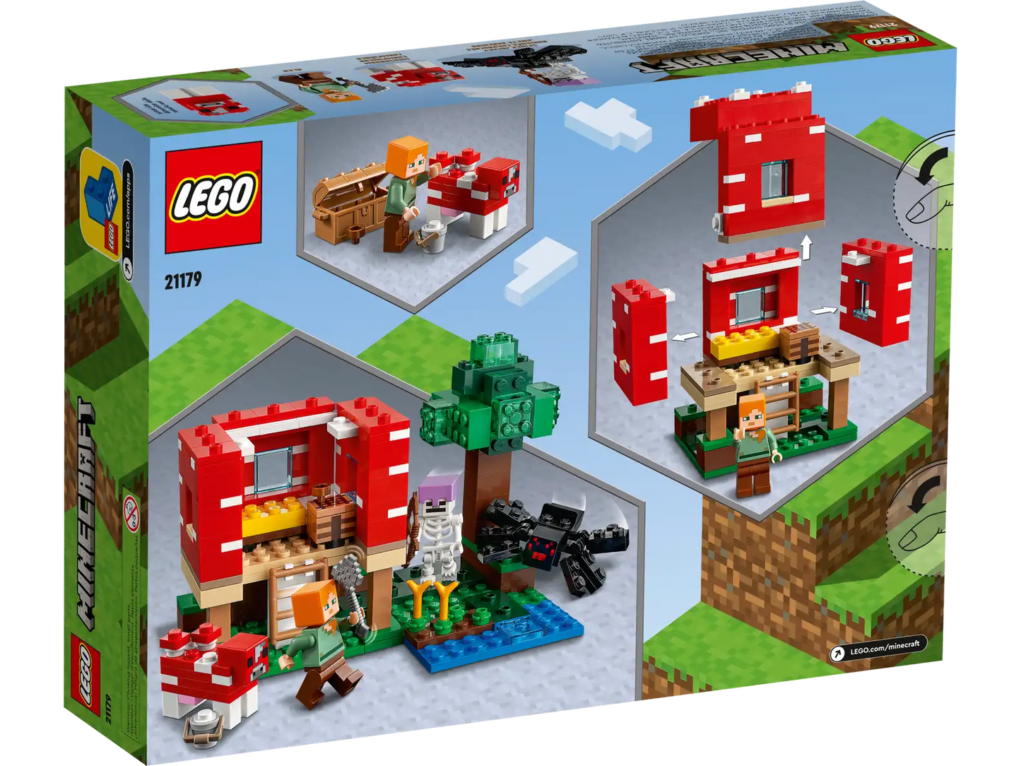 Lego - Minecraft Mushroom House 21179