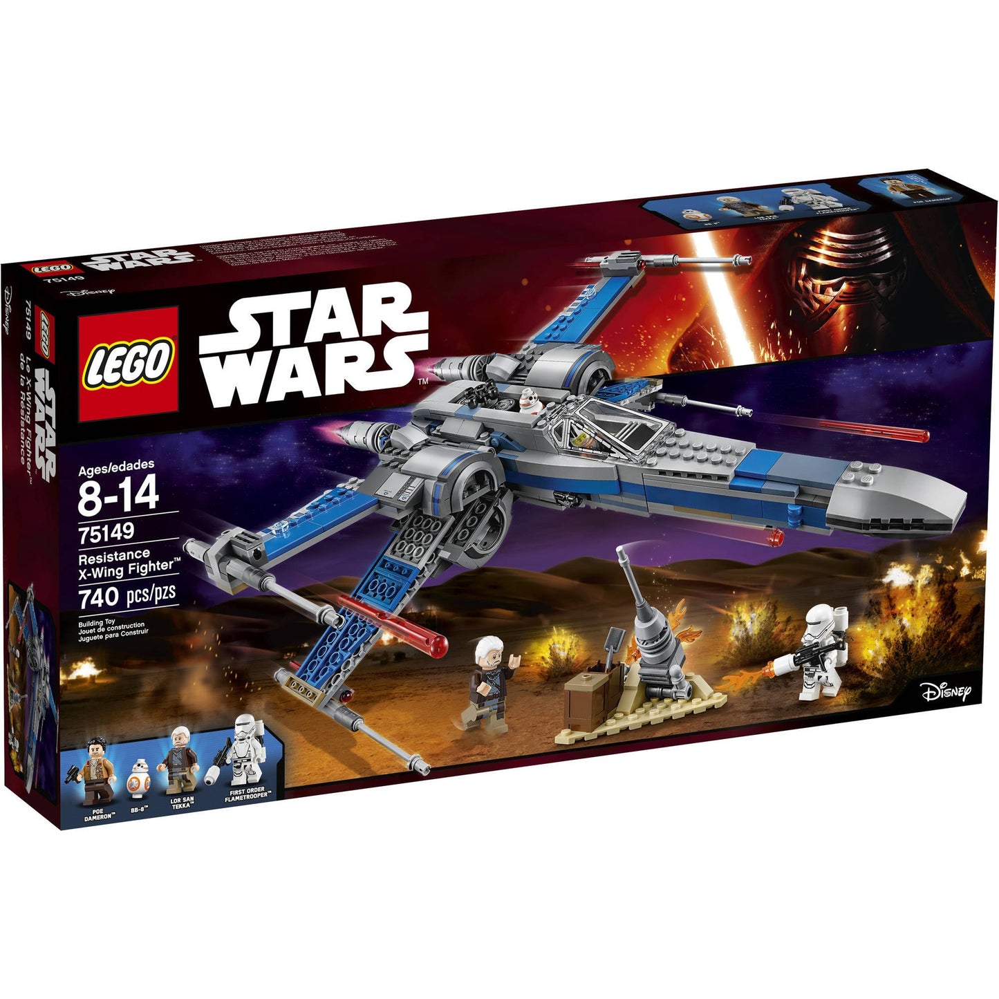 75149 Resistance X-wing Fighter