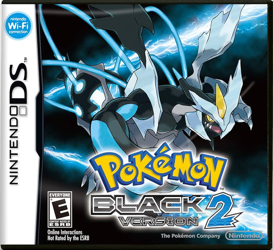 Pokemon Black 2 Ds Game