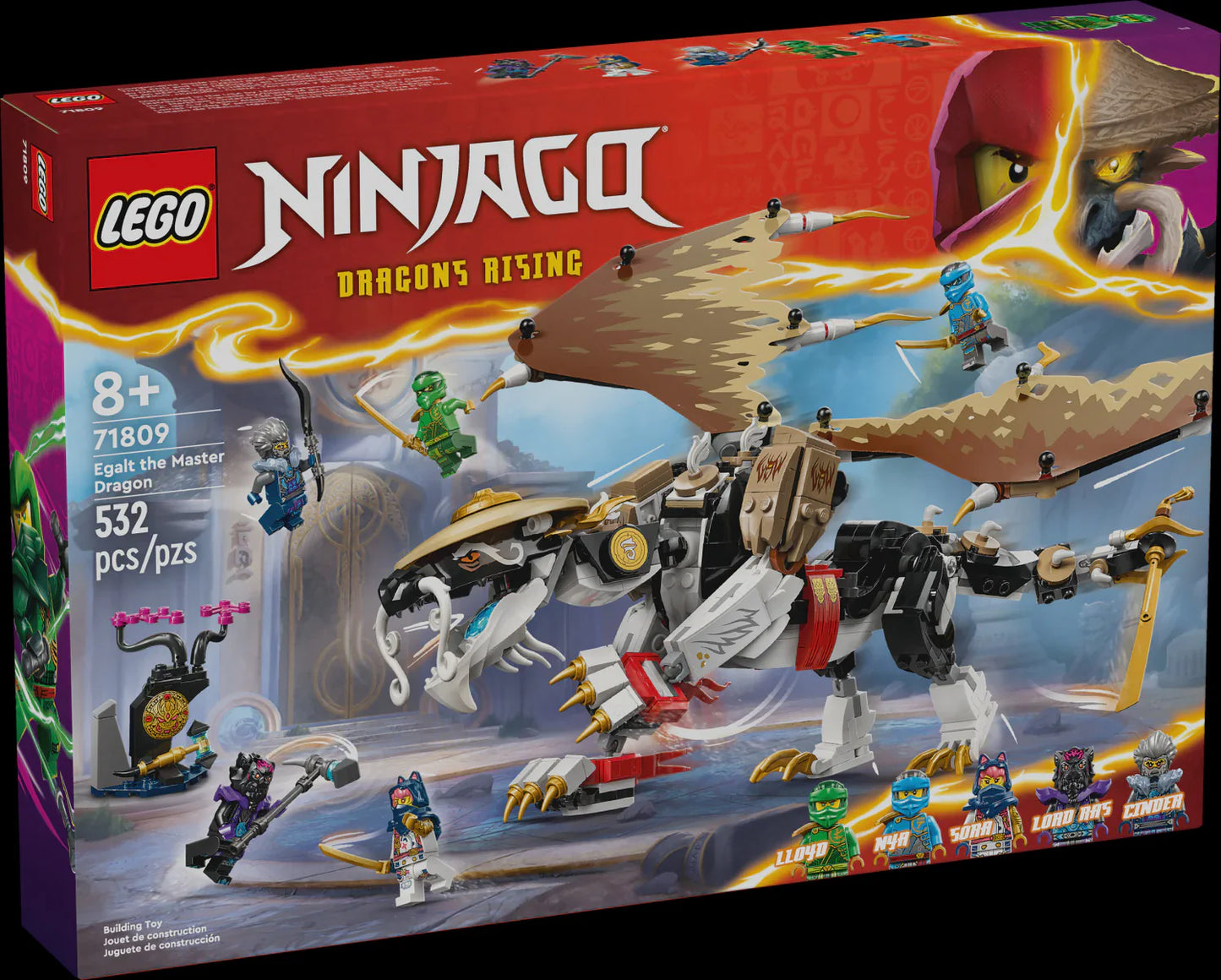 Lego Ninjago Egalt Dragon 71809