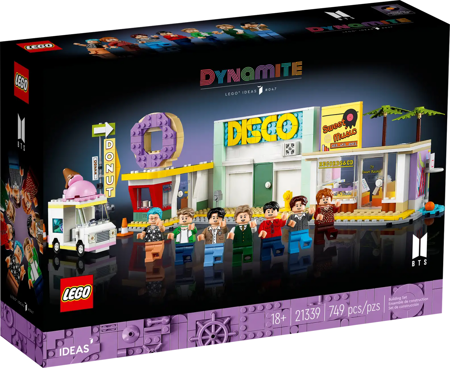 Bts Dynamite Lego 21339