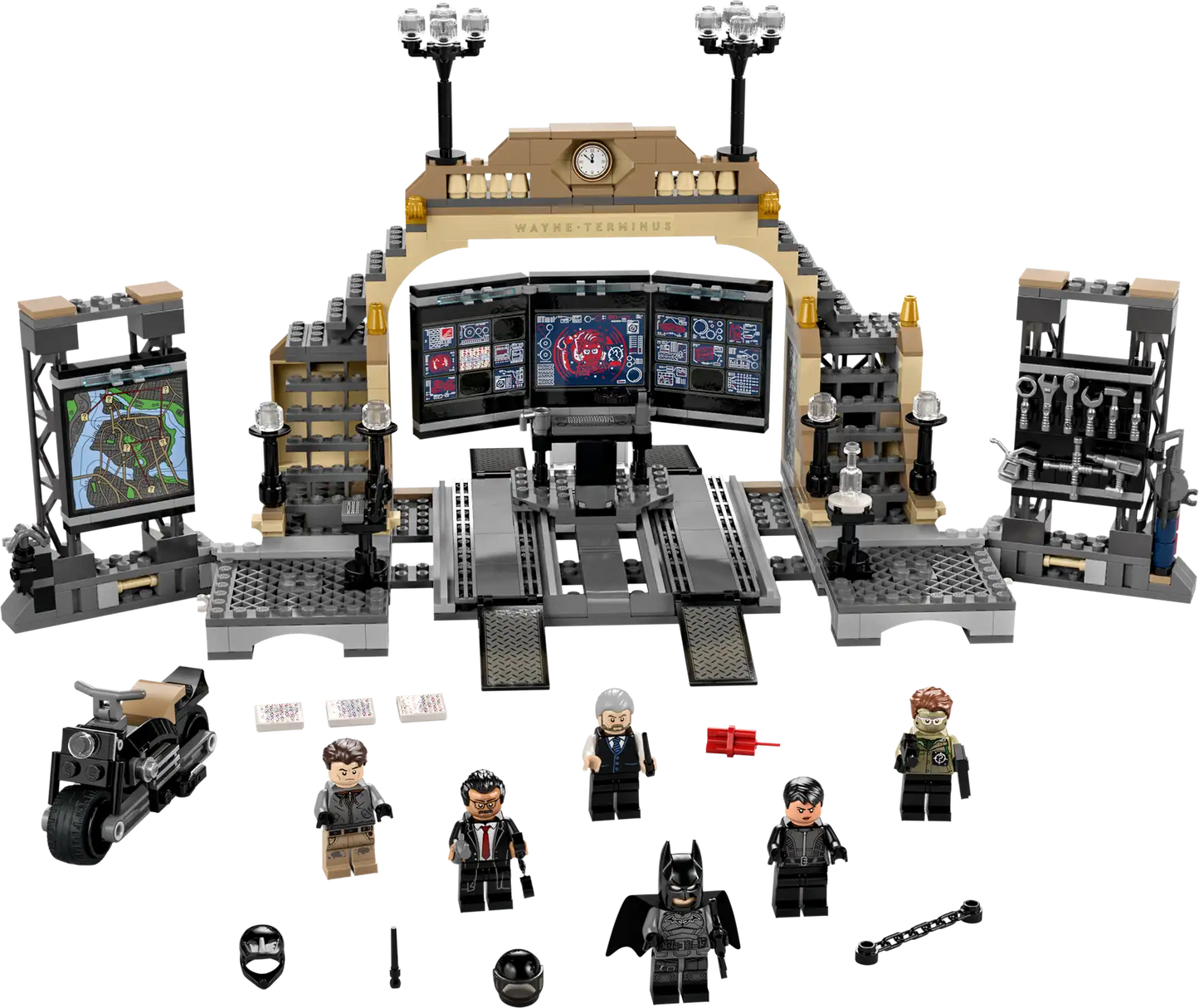 Lego 76183 Batcave The Riddler Face Off