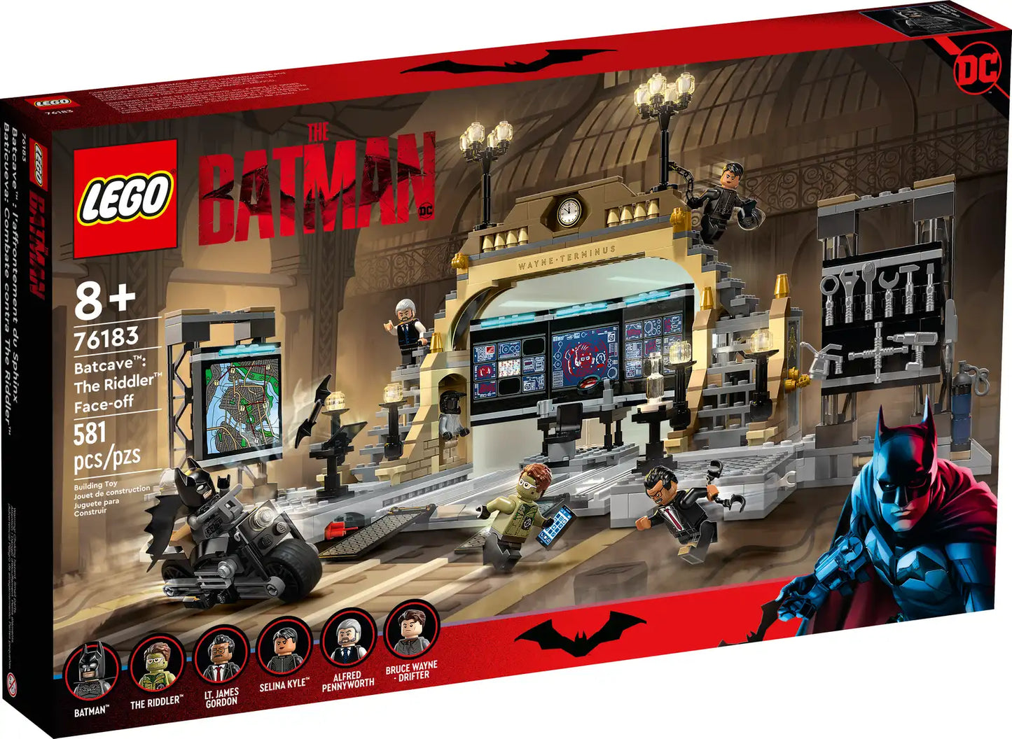 Lego 76183 Batcave The Riddler Face Off