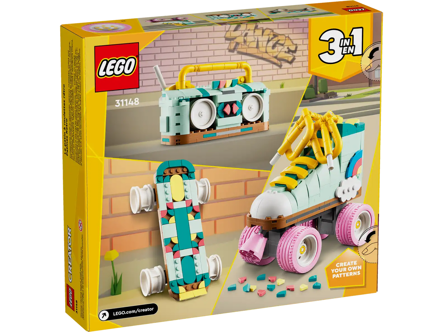 Retro Roller Skater 31148