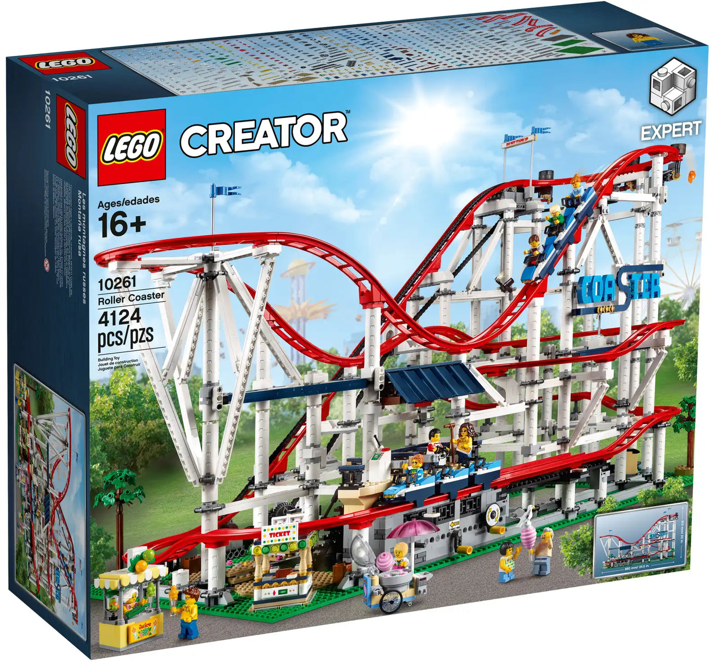 Lego Roller Coaster 10261