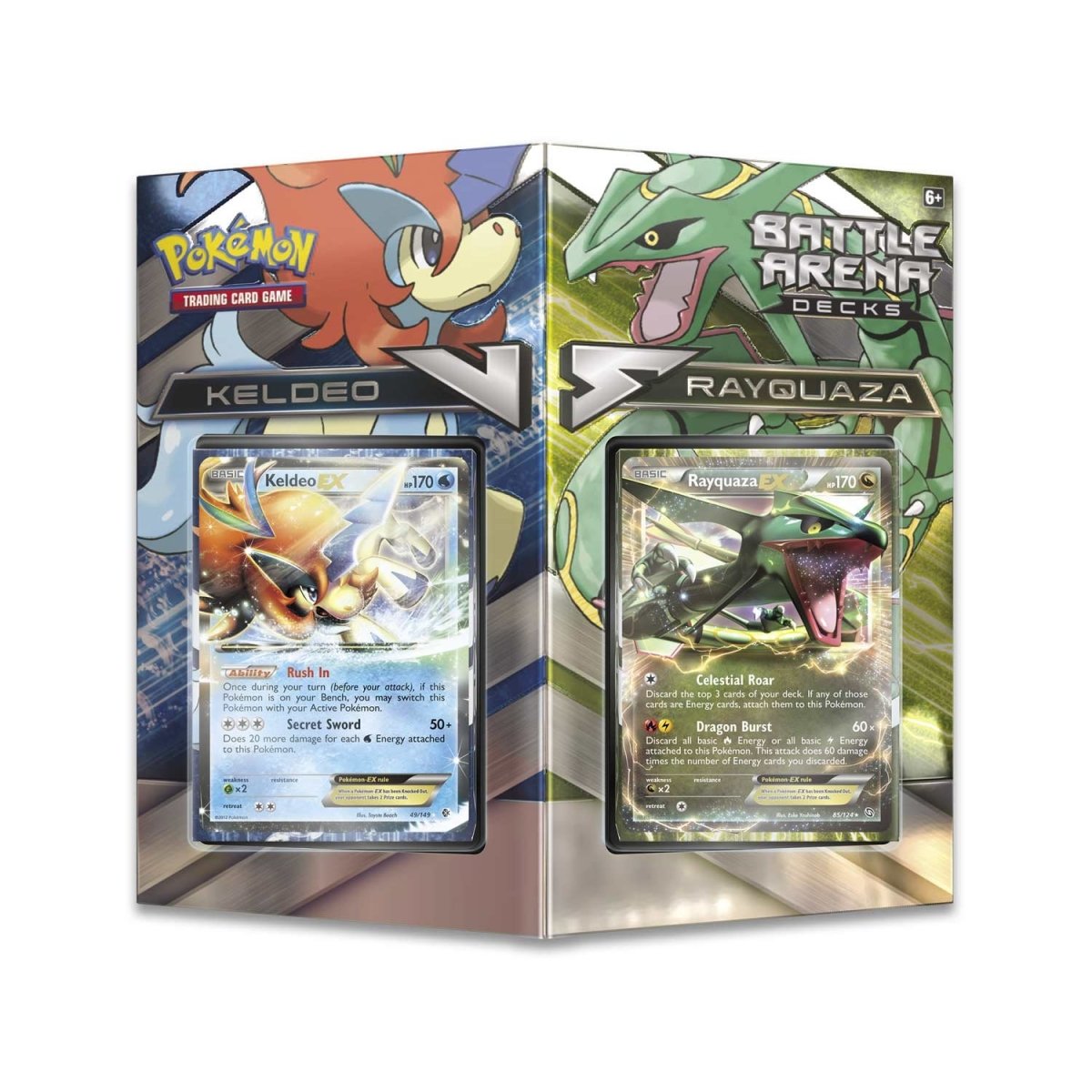 Keldeo & Rayquaza Battle Arena Decks