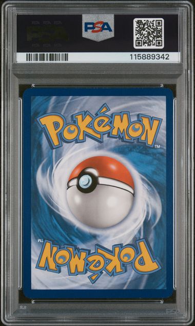 Pikachu EX FA Red & Blue Promo PSA 8