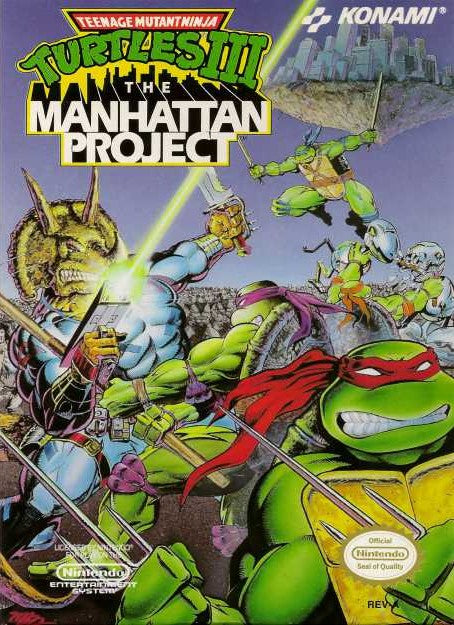 TMNT 3 Manhattan Project NES