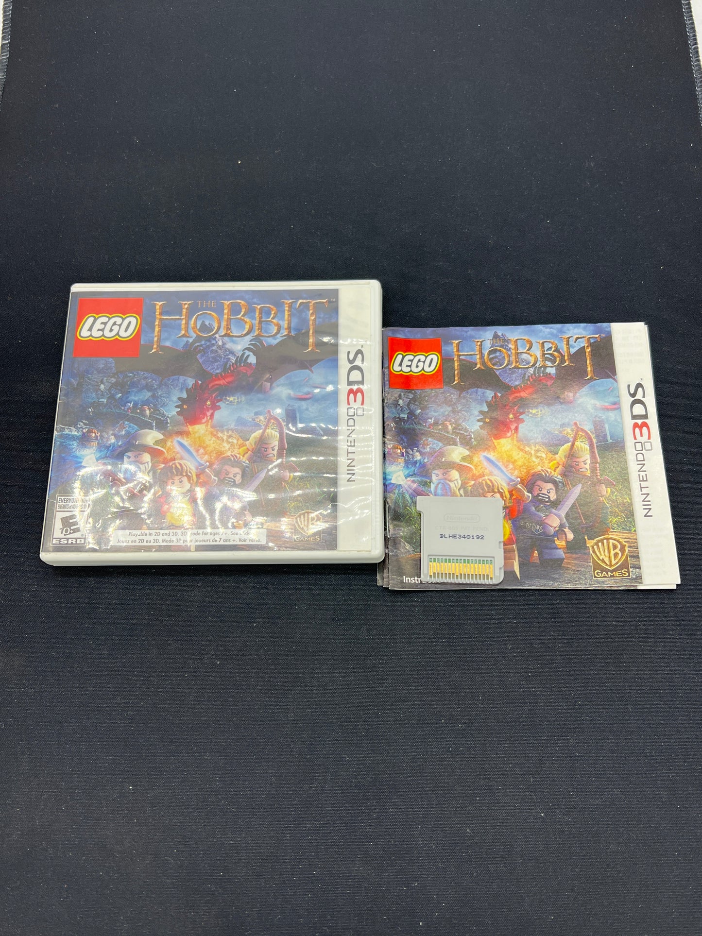 Auction Lot 202: Nintendo 3DS LEGO The Hobbit CIB