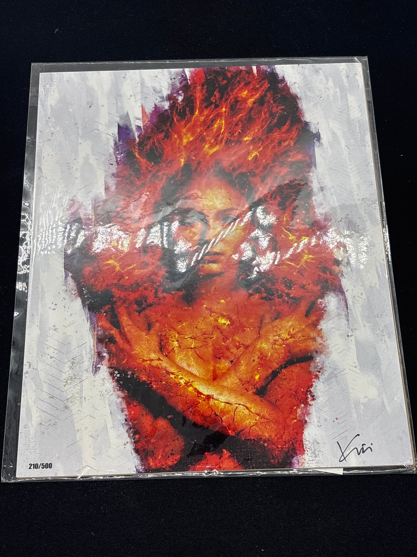 Auction Lot 80: BAM! Limited Edition Fan Art Print Numbered 210/500 Signed w/COA