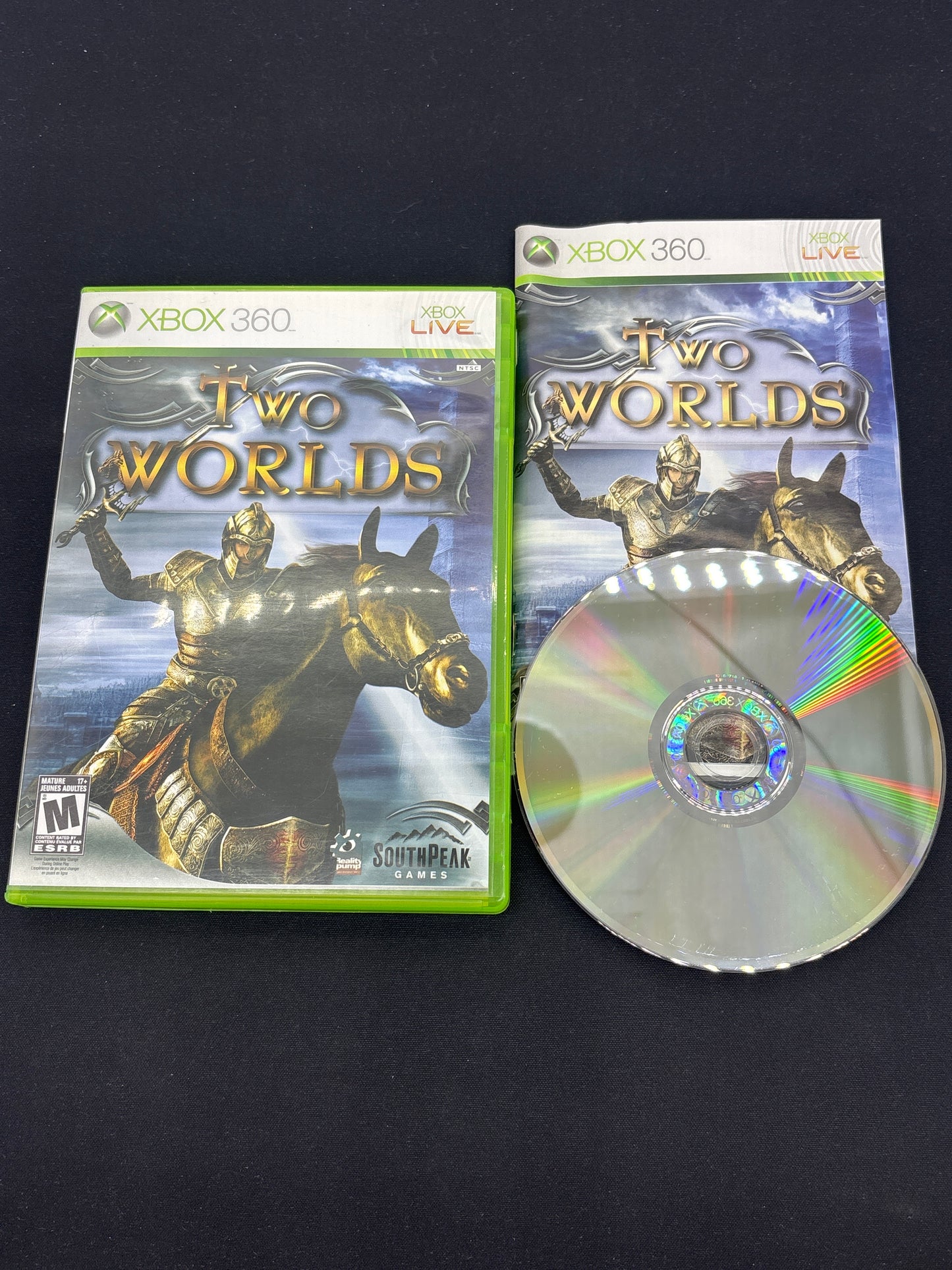 Auction Lot 217: XBOX 360 Video Game Lot of 2 Two Worlds I II CIB