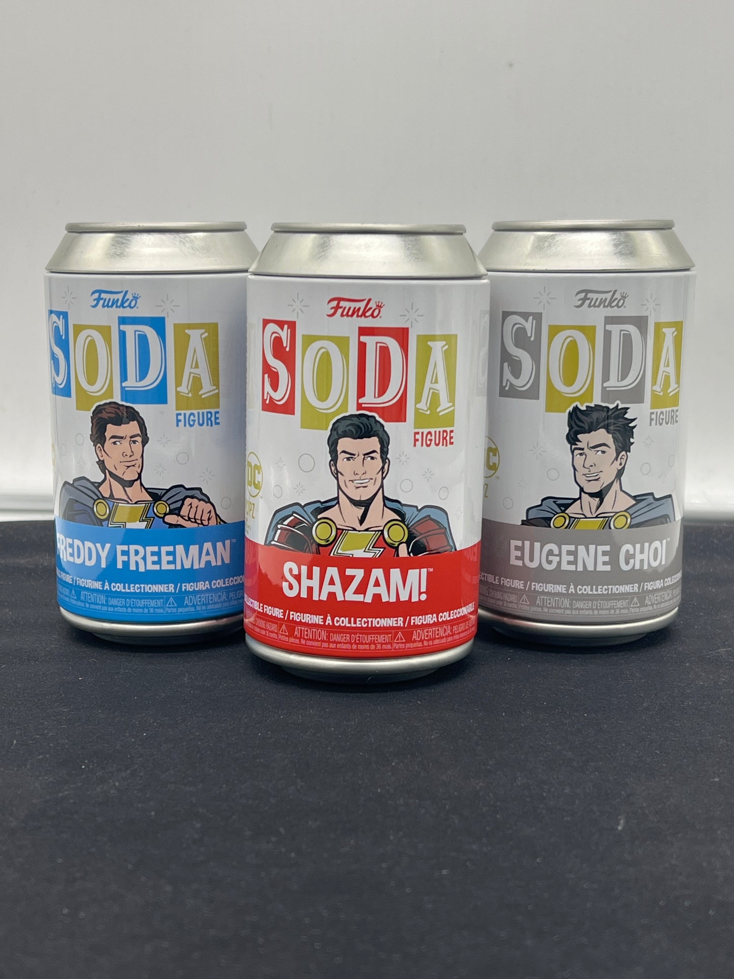 Auction Lot 41: Funko Soda Figures Lot of 3 Shazam Characters