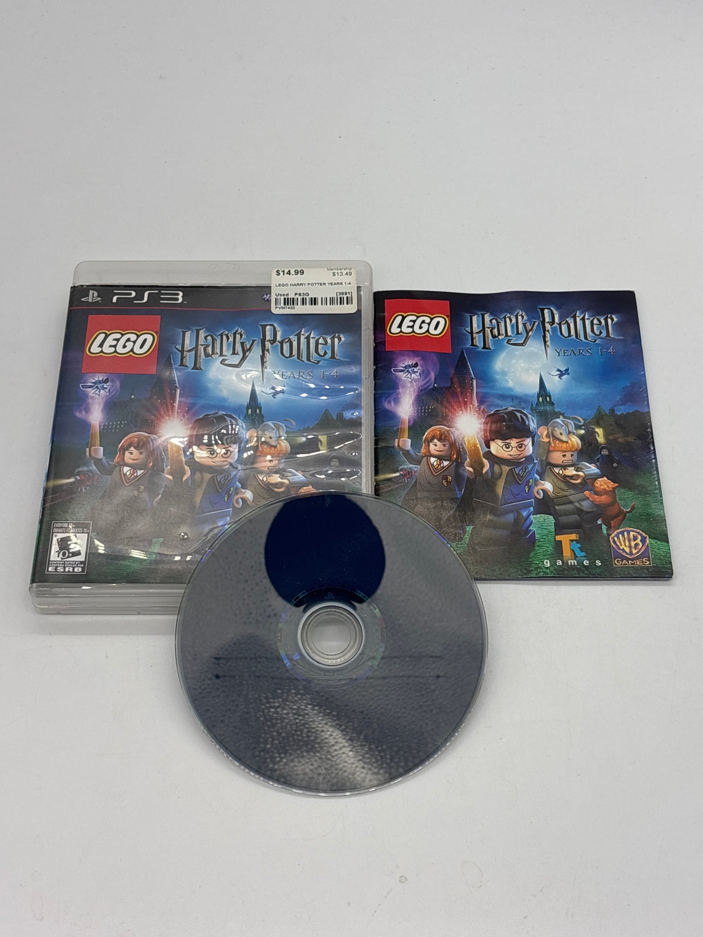 Auction Lot 144: Lego Harry Potter Video Game PlayStation 3 CIB