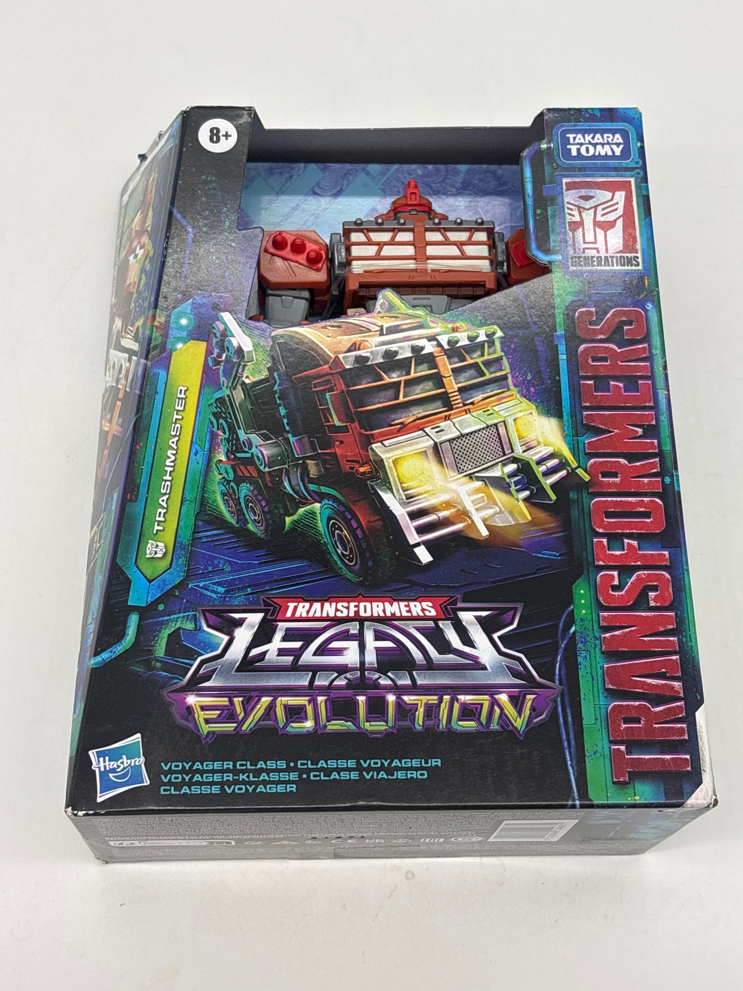 Auction Lot 180: Transformers Legacy Evolution Cyberverse Universe Trashmaster Figure