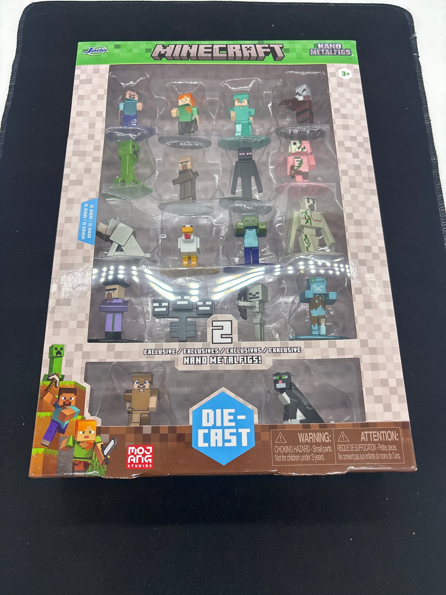 Auction Lot 3: Minecraft Diecast Figures SEALED