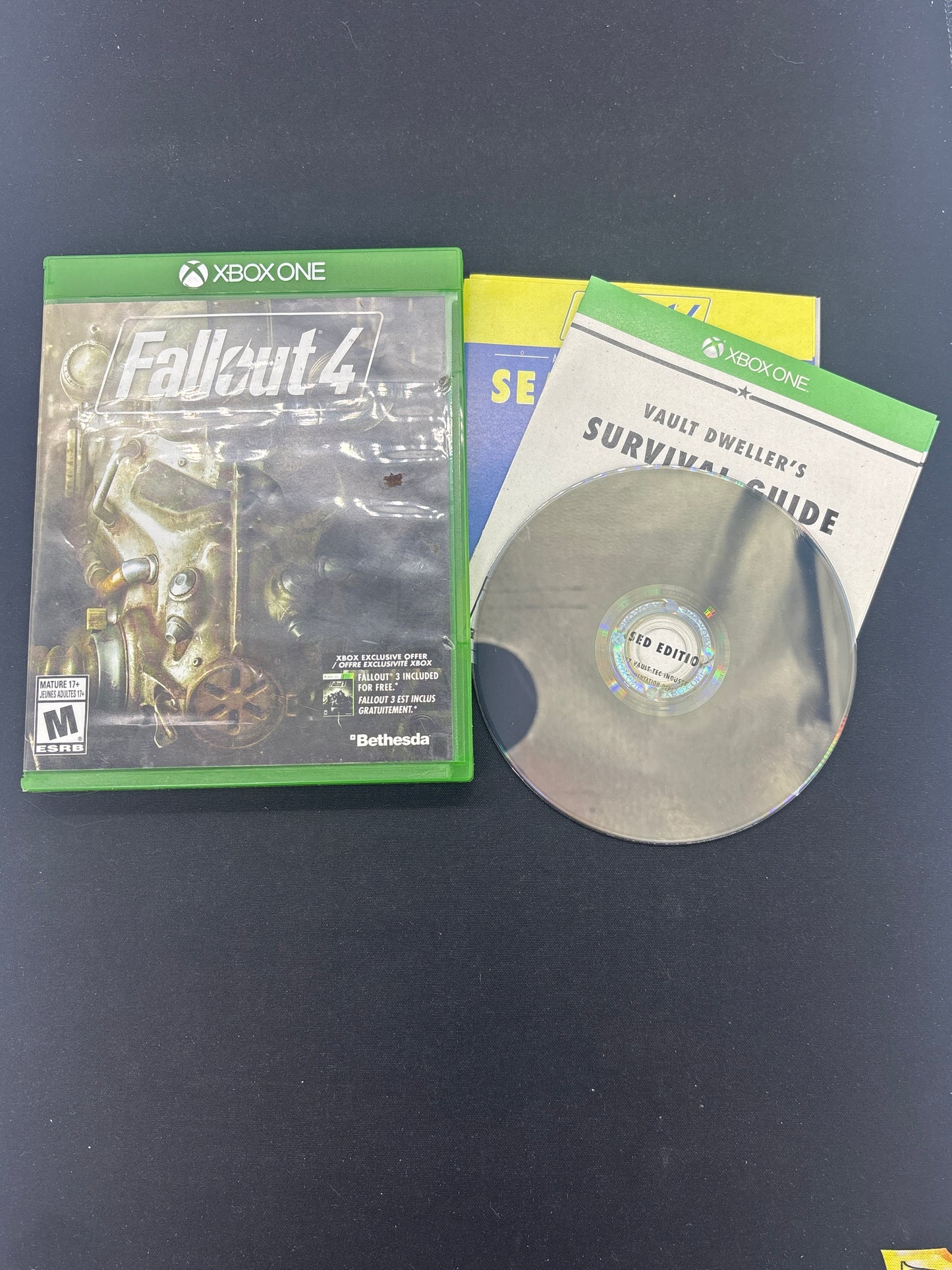 Auction Lot 151: Fallout 4 Video Game XBOX One CIB