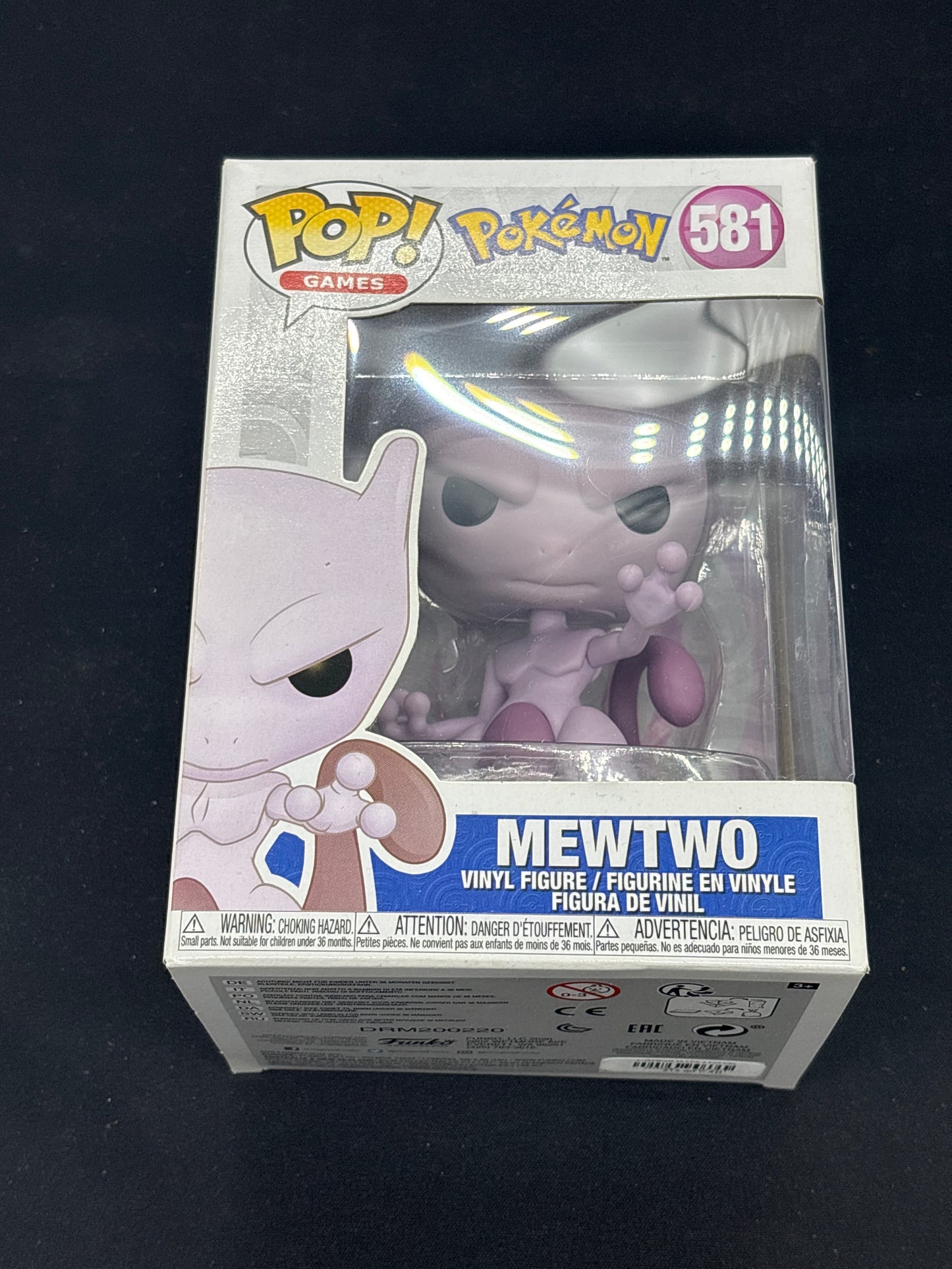 Auction Lot 200: Pop Funko Pokemon Mewtwo 581 Figure