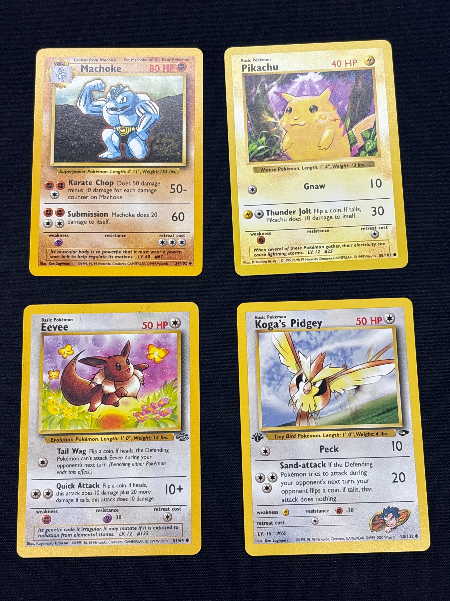 Auction Lot 251: Pokemon WOTC Card Lot 1 Conditions Vary