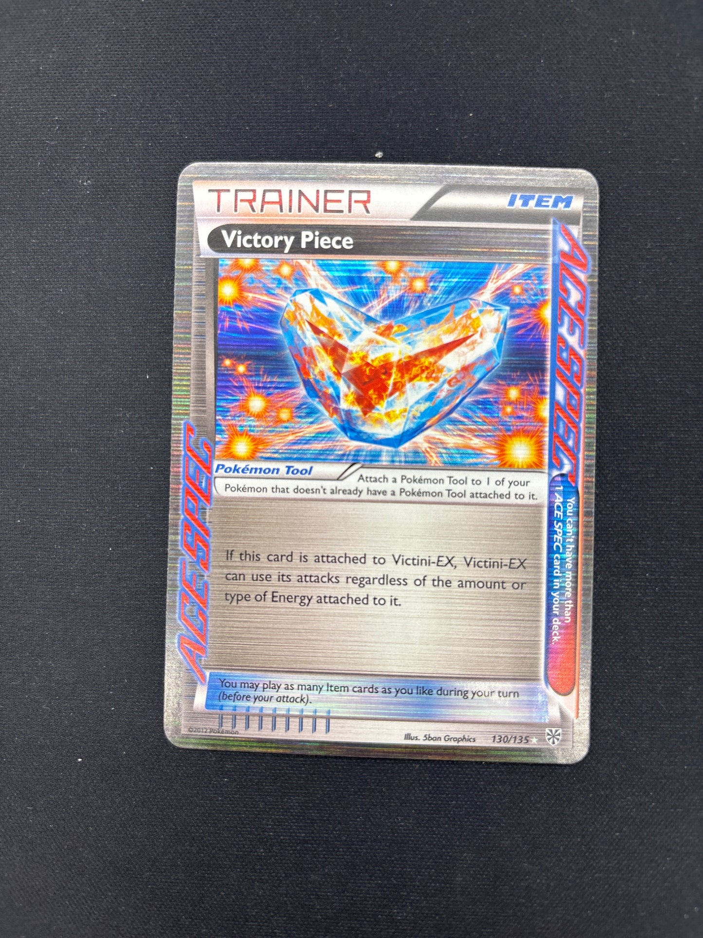Auction Lot 295: Pokemon Cards Victory Flame Holo Trainer Item Condition Vary