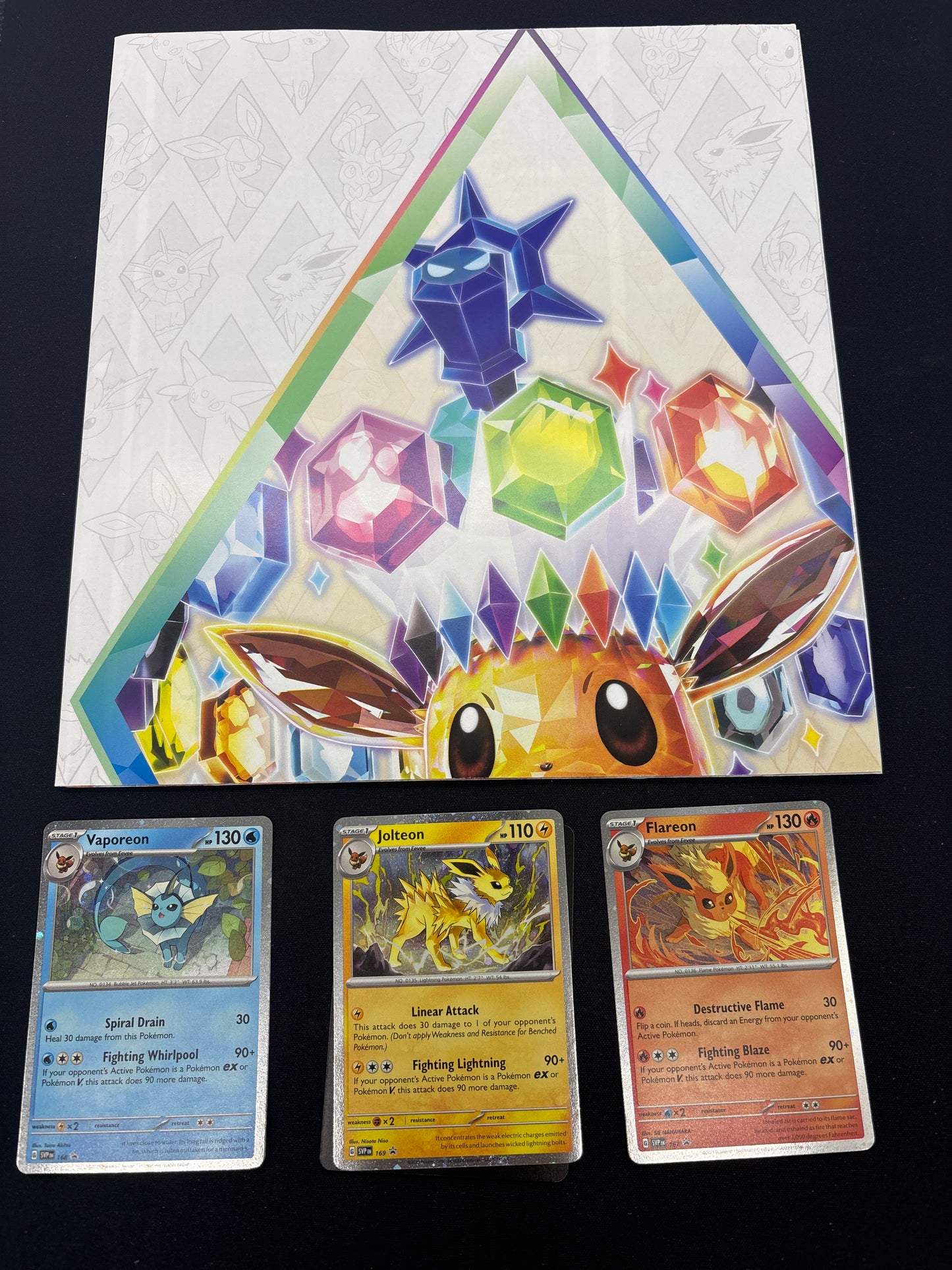 Auction Lot 63: Pokemon Cards Prismatic Poster Collection Promo Lot 1 Conditions Vary