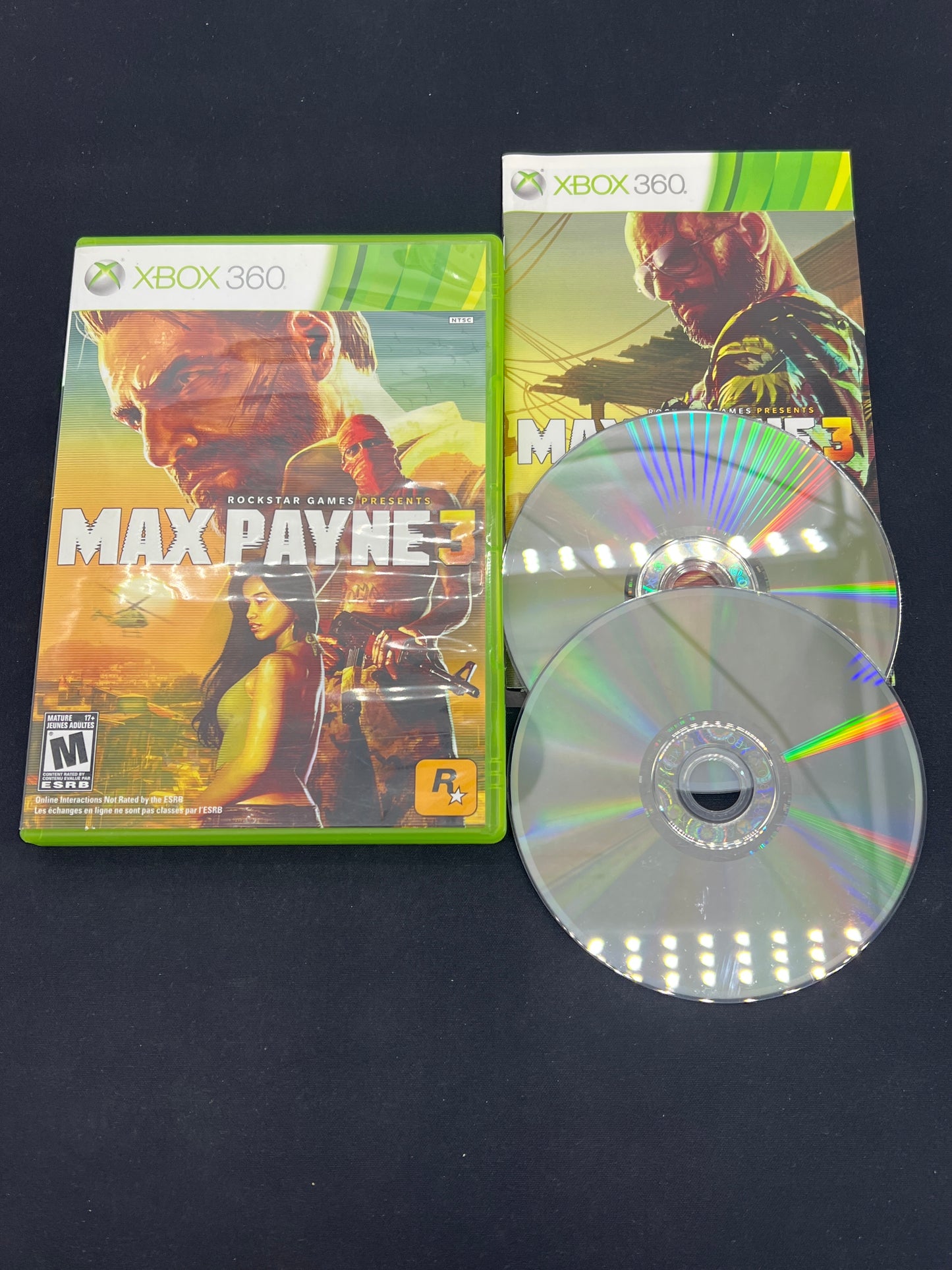 Auction Lot 189: XBOX 360 Video Game Max Payne 3 CIB