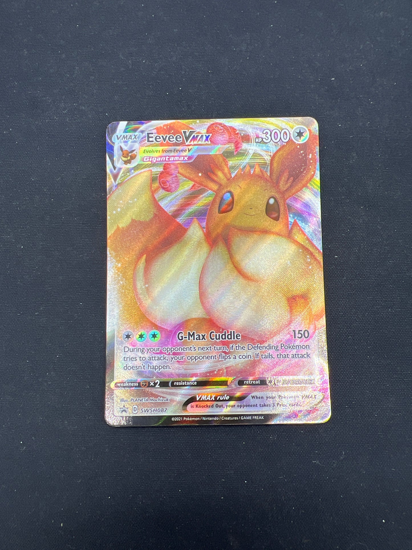 Auction Lot 329: Pokemon Cards Eevee VMAX Shining Fates ETB Promo Condition Vary