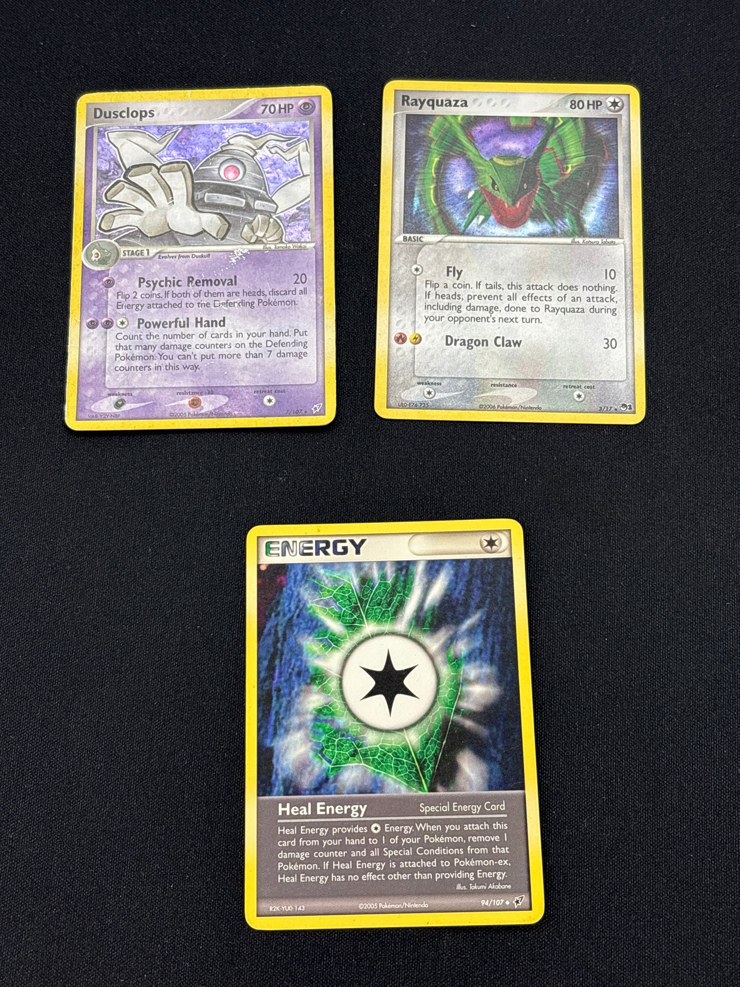 Auction Lot 59: Pokemon Holo Rare Card Non Holo Rare Energy Lot 6 Conditions Vary