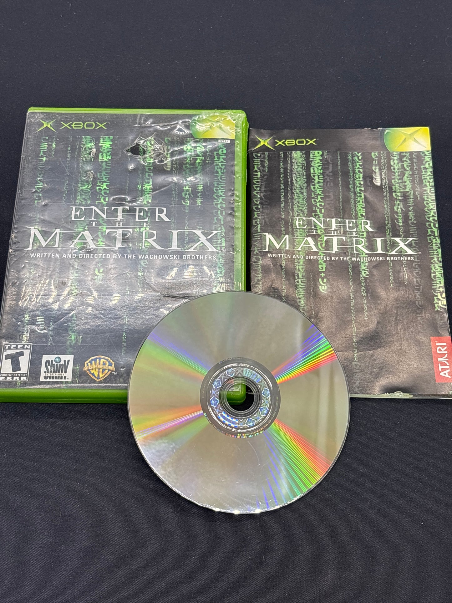 Auction Lot 154: Enter The Matrix Video Game XBOX CIB
