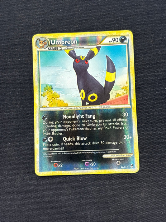 Auction Lot 3: Umbreon Reverse Holo Pokemon Call of Legends Card Conditions Vary