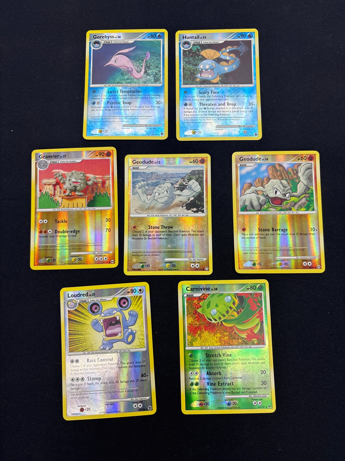 Auction Lot 41: Pokemon Mid Era Reverse Holo Rare Card Lot 15 Conditions Vary