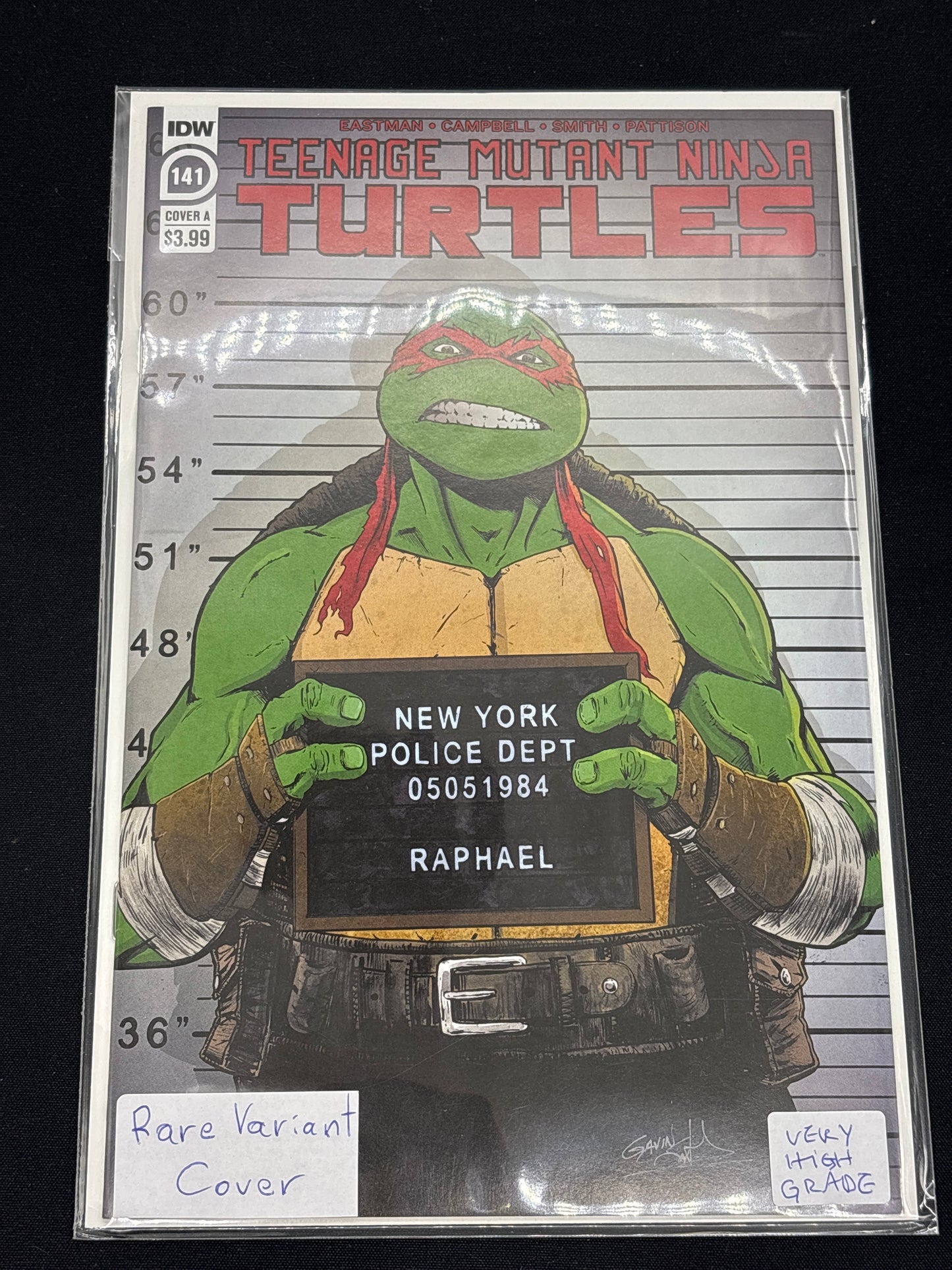 Auction Lot 272: Teenage Mutant Ninja Turtles Issue 141