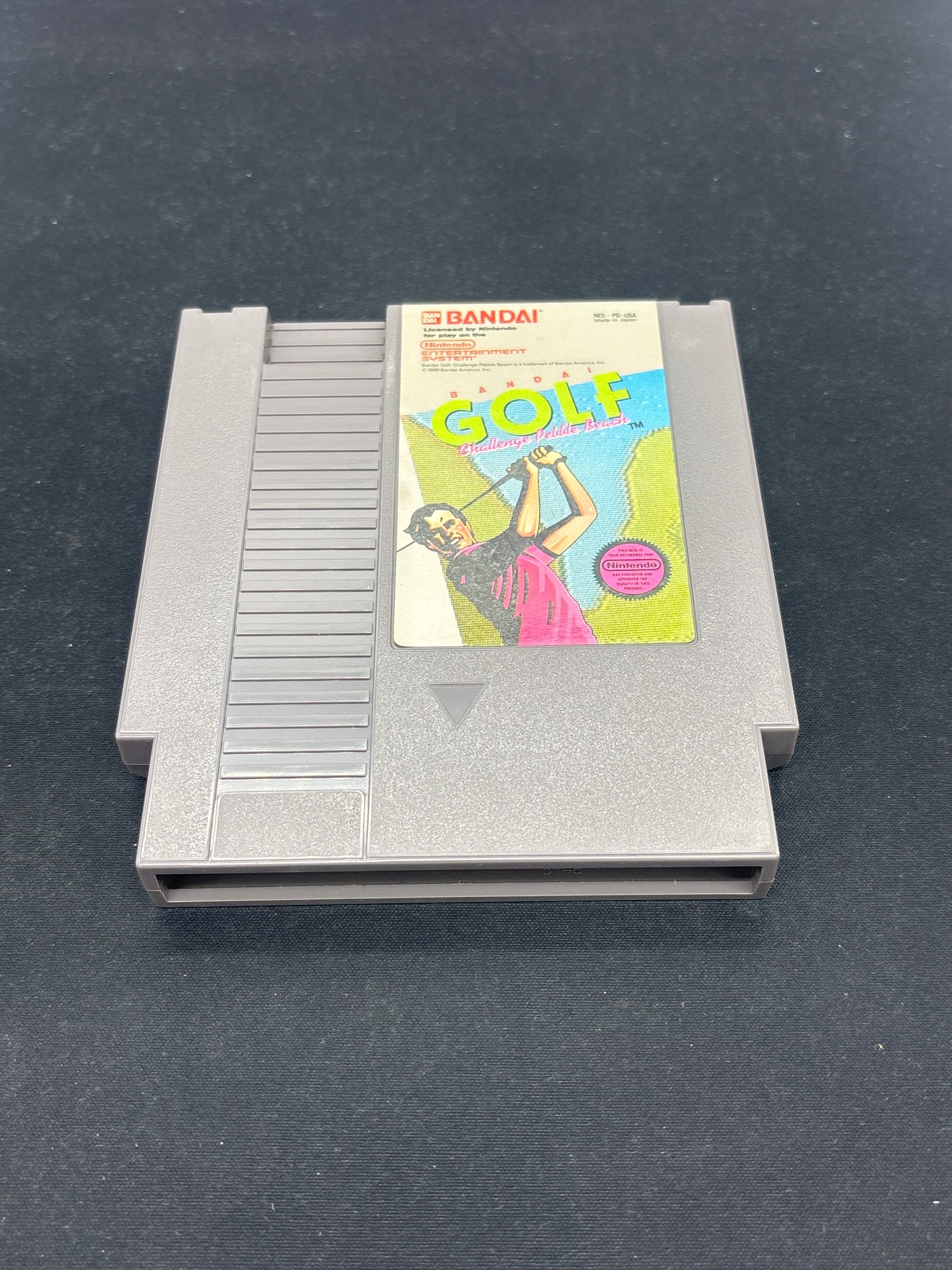 Auction Lot 127: NES Video Game Golf Loose