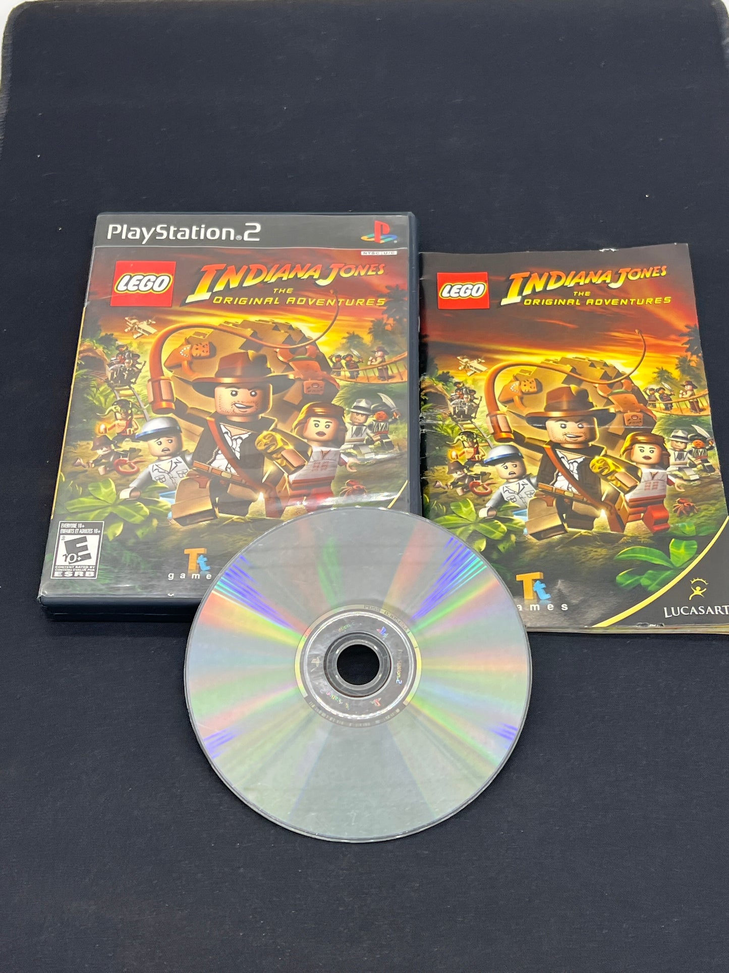 Auction Lot 72: Playstation 2 Video Game Lego Indiana Jones CIB