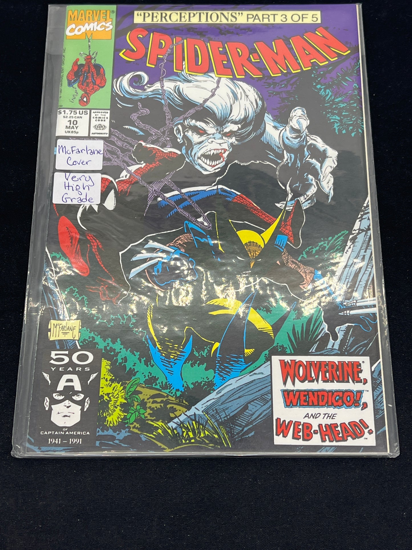 Auction Lot 291: Marvel Comic Spider-Man Perceptions Part 3 of 5
