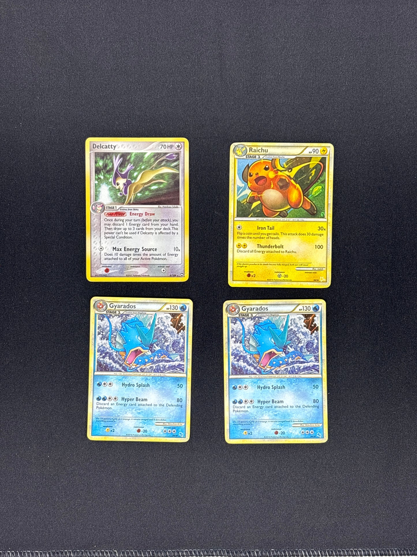 Auction Lot 35: Pokemon Mid Era Holo Rare Card Lot 5 Conditions Vary