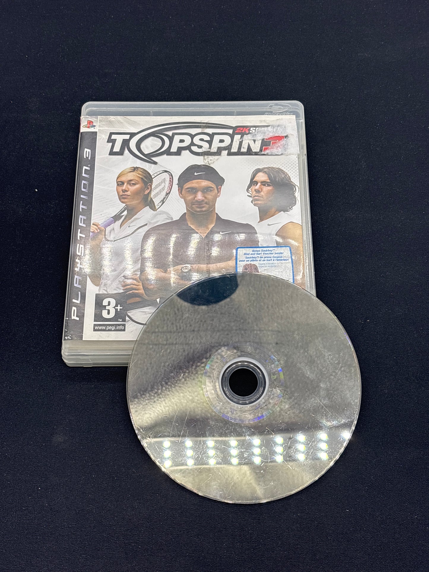 Auction Lot 185: Topspin 3 Video Game PlayStation 3