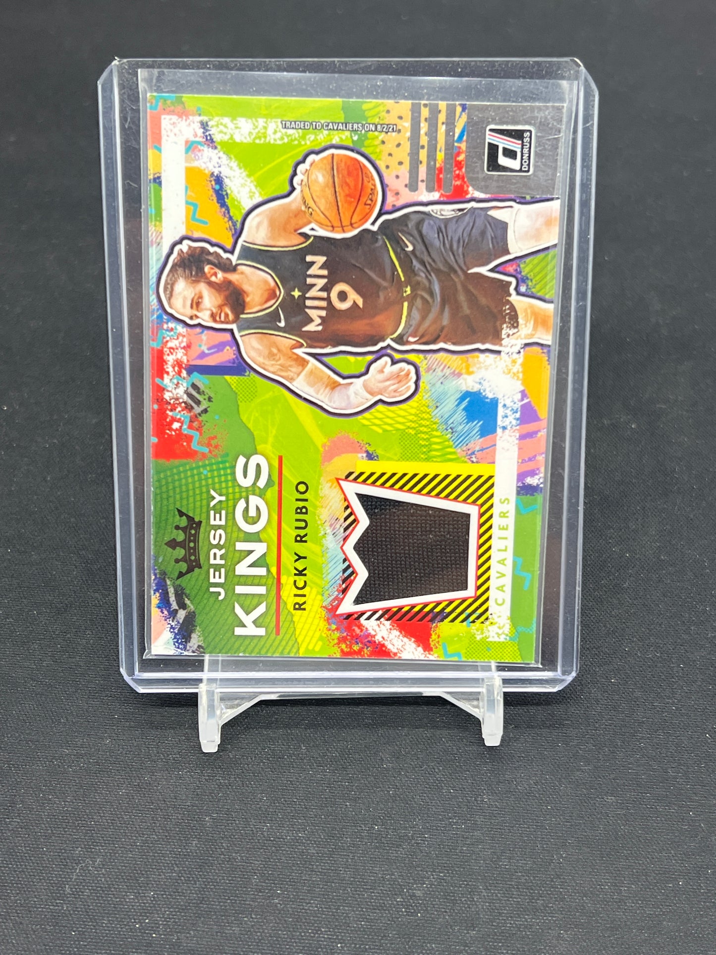 Auction Lot 375: Ricky Rubio Patch Card Panini Donruss 21-22 Conditions Vary